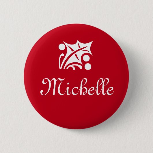 De markeringsknopen van de naam voor collectieve k ronde button 5,7 cm (Voorkant)