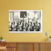 'De markeringsles', illustratie uit 'Een handleidi Canvas Afdruk (Insitu (Woonkamer))