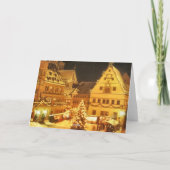 De Markt Duitsland van Kerstmis Feestdagen Kaart (Achterkant)