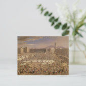 De markt in Napels Briefkaart (Staand voorkant)