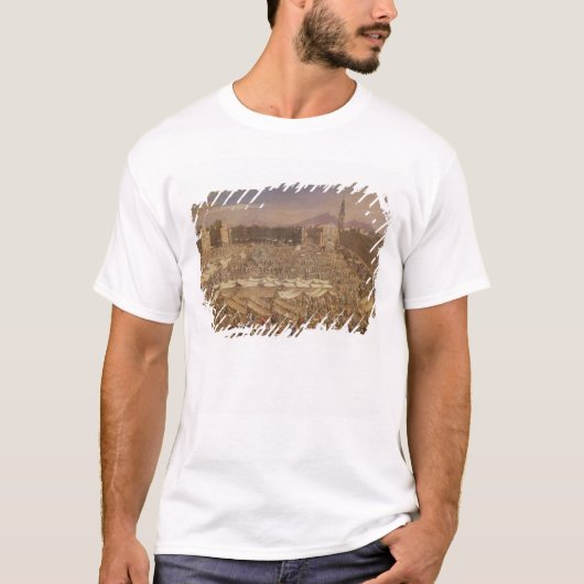 De markt in Napels T-shirt (Voorkant)