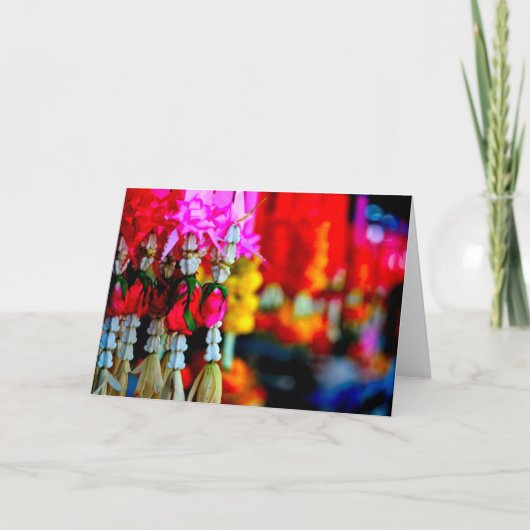 De Markt van de bloem, MAI Chiang Kaart (Voorkant)