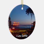 De Markt van de Plaats van snoeken Keramisch Ornament (Rechts)