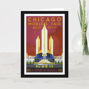 De "markt van de wereld, Chicago de Vintage, van Kaart