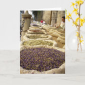 De Markt van het kruid Kaart (Gele Bloem)