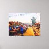 DE MARKTPLAATS VAN MOJISOLA A GBADAMOSI OKUBULE CANVAS AFDRUK (Voorkant)
