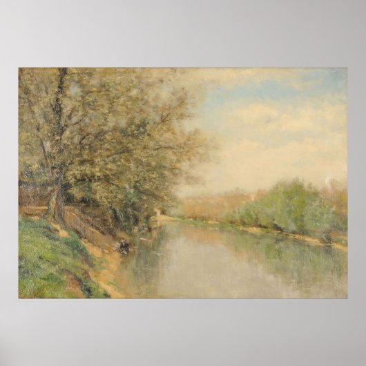 De Marne in Charenton (1878-1882) Stanislas Poster (Voorkant)