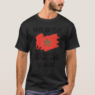 De Marokkaanse vlag is hier Marokkaanse wortels T-shirt