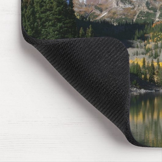 De Maroon Bells in de herfst... Muismat (Hoek)