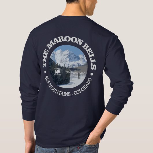 De Maroon Bells T-shirt (Achterkant)