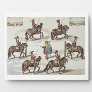 De marquis van Newcastle Giving Kapitein Mazin a R Fotoplaat