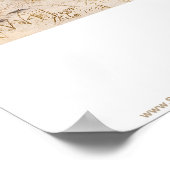 De mars naar Valley Forge Poster (Hoek)