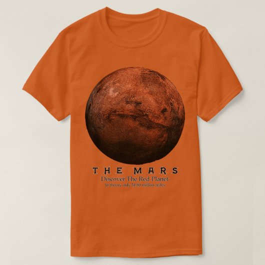 De Mars T-shirt (Design voorkant)