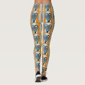 De marsmannetje leggings (Achterkant)