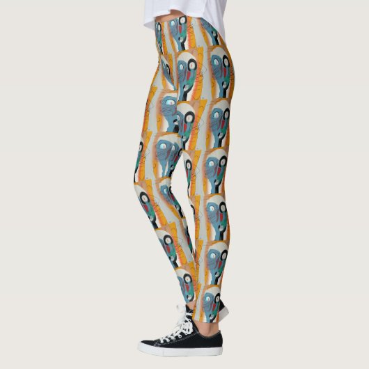 De marsmannetje leggings (Links)
