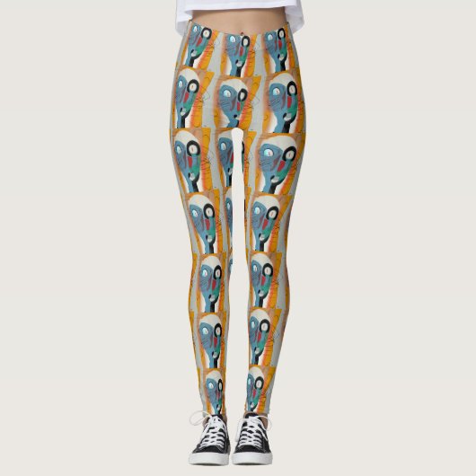 De marsmannetje leggings (Voorkant)