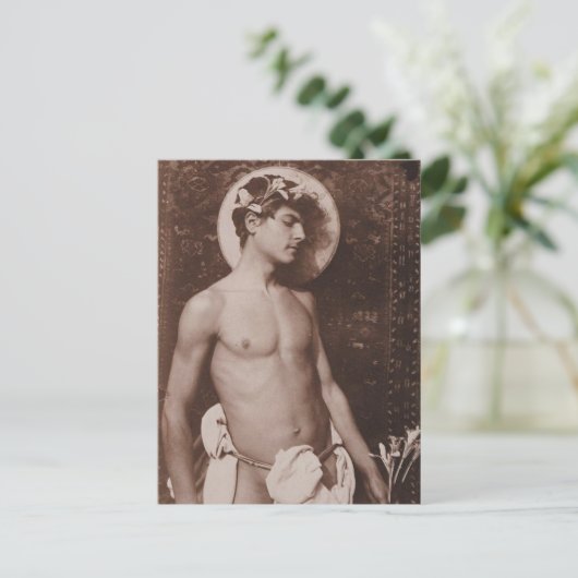 De martelaar briefkaart (Staand voorkant)