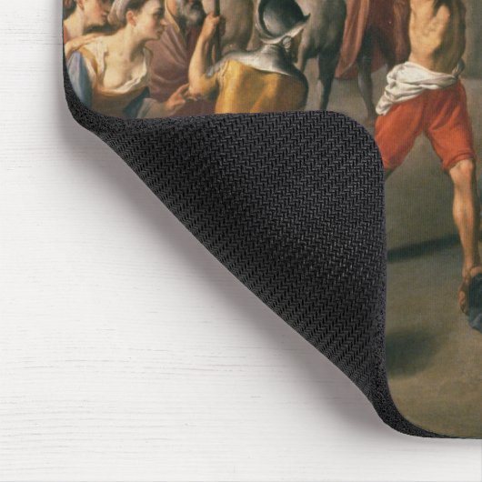 De martelaarschap van St.Paul Muismat (Hoek)