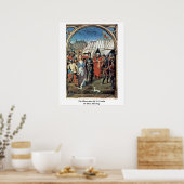 de martelaarschap van St. Ursula door Hans Memling Poster (Keuken)