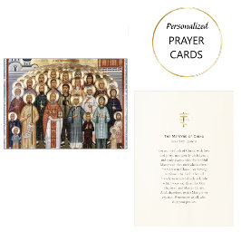 De martelaren van de Chinese Orthodoxe Kaart Plaatskaartje