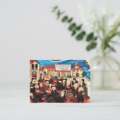 De martelaren van Kantara Orthodoxe Kaart Plaatskaartje (Staand voorkant)