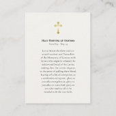 De martelaren van Kantara Orthodoxe Kaart Plaatskaartje (Achterkant)