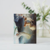De marteldood van de Heilige Christina Briefkaart (Staand voorkant)