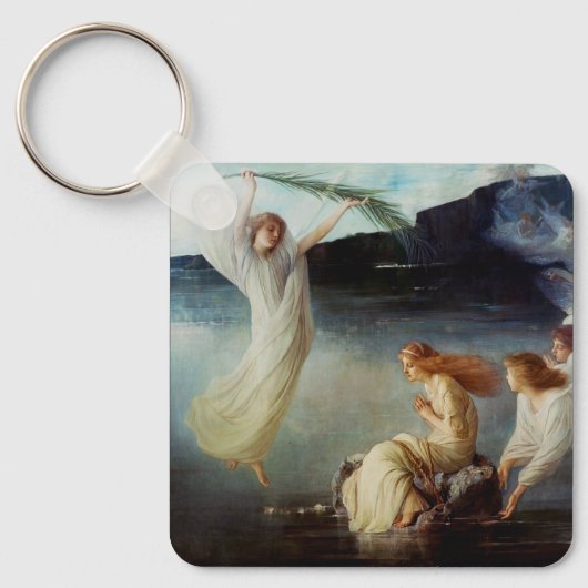 De marteldood van de Heilige Christina Sleutelhanger (Voorkant)