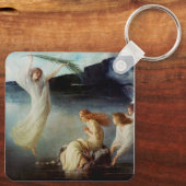 De marteldood van de Heilige Christina Sleutelhanger (Achterkant)