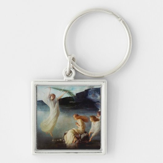 De marteldood van de Heilige Christina Sleutelhanger (Voorkant)