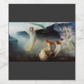 De marteldood van de Heilige Christina Wijn Etiket (Enkel label)