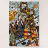 De Marteldood van St. Thomas Becket (M 031) Legpuzzel (Verticaal)