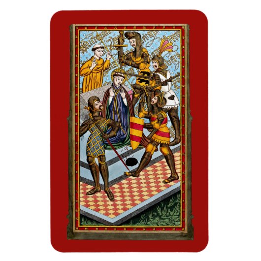 De Marteldood van St. Thomas Becket (M 031) Magneet (Verticaal)