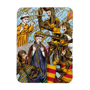 De Marteldood van St. Thomas Becket (M 031) Magneet