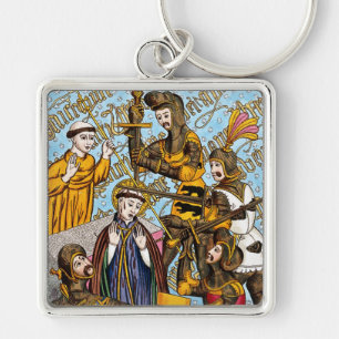 De Marteldood van St. Thomas Becket (M 031) Sleutelhanger