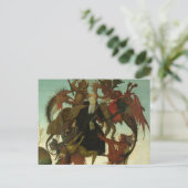 De marteling van Saint Anthony, 1487, door Michela Briefkaart (Staand voorkant)