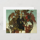 De marteling van Saint Anthony, 1487, door Michela Briefkaart (Voorkant / Achterkant)