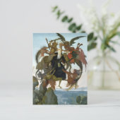 De marteling van Saint Anthony Briefkaart (Staand voorkant)