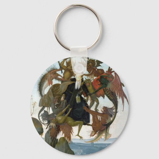 De marteling van Saint Anthony Sleutelhanger (Voorkant)
