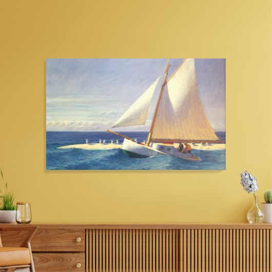 De Martha McKeen van Wellfleet Canvas Afdruk (Insitu (Woonkamer))