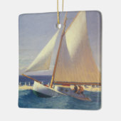De Martha McKeen van Wellfleet Keramisch Ornament (Links)