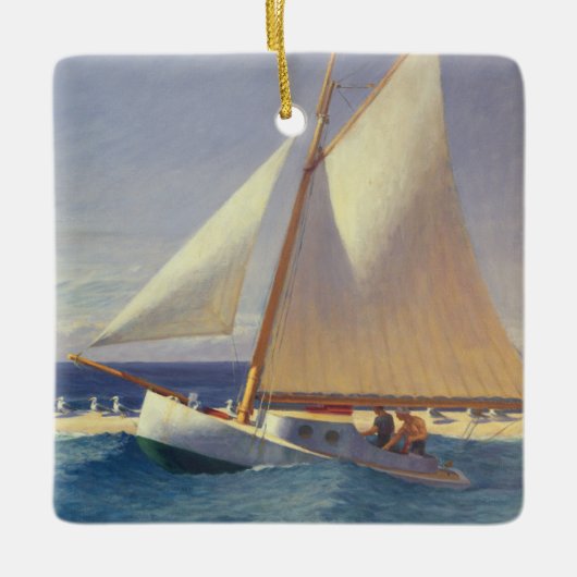 De Martha McKeen van Wellfleet Keramisch Ornament (Voorkant)