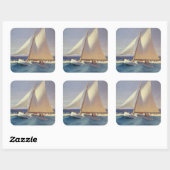 De Martha McKeen van Wellfleet Vierkante Sticker (Vel)