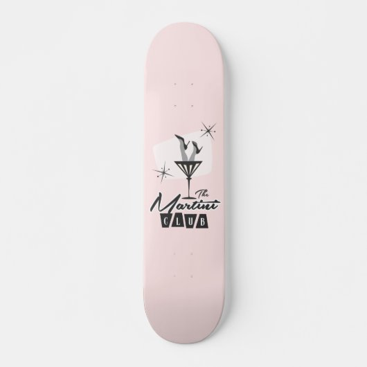 De Martini Club Roze Skateboard (Voorkant)