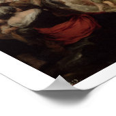 De Martyrdom St. Andrew, 1675-82 (olie op canva) Poster (Hoek)