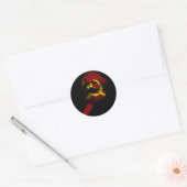 De Marx Ronde Sticker (Envelop)