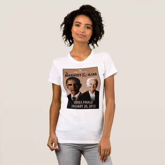 De marxist en de leugenaar t-shirt (Voorkant volledig)