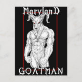 De Maryland Goatman Briefkaart (Voorkant)
