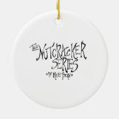 De Marzipan Ballerina - de Nutkraker reeks Keramisch Ornament (Achterkant)