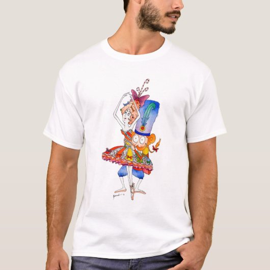 De Marzipan Ballerina - de Nutkraker reeks T-shirt (Voorkant)